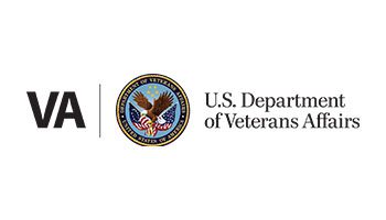 A u. S. Department of veterans affairs logo and an eagle