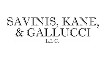 A black and white logo of the law firm avinis, kanan & gallucci l. L. C.